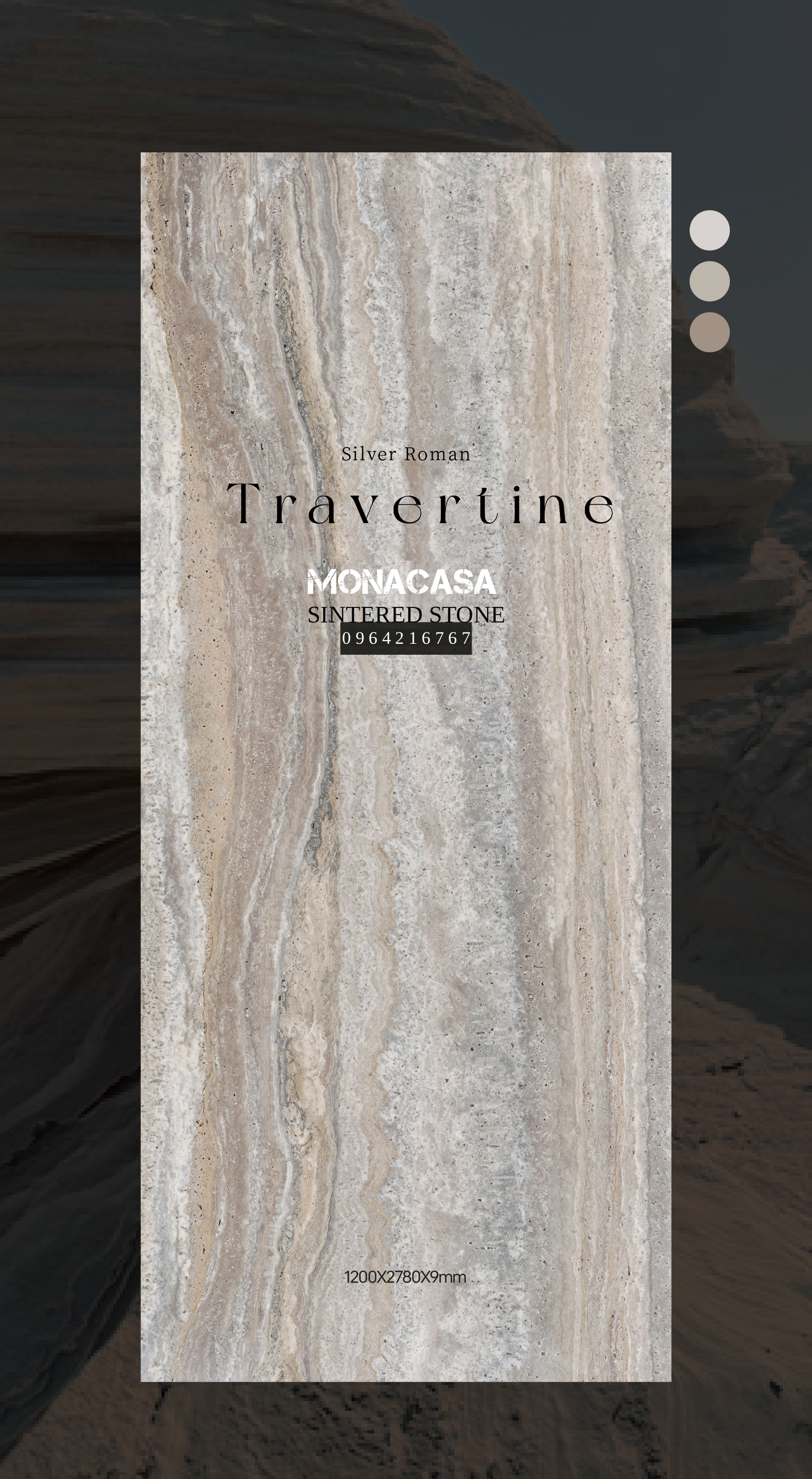 SILVER ROMAN TRAVERTINE
